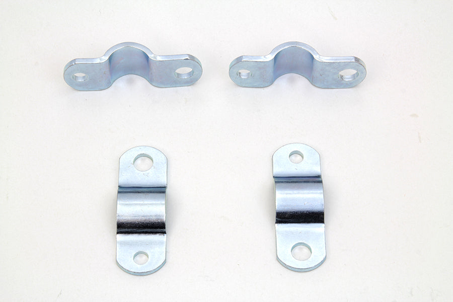 49-1331 - Windshield Strap Set Zinc by V-Twin