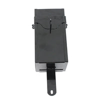 49-1333 - Black Powder Coated Battery Box by V-Twin