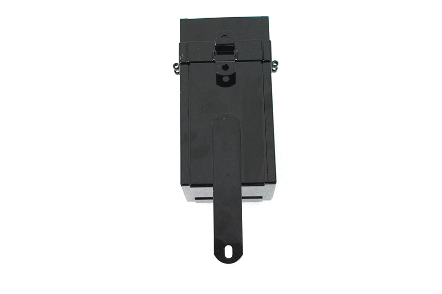 49-1333 - Black Powder Coated Battery Box by V-Twin