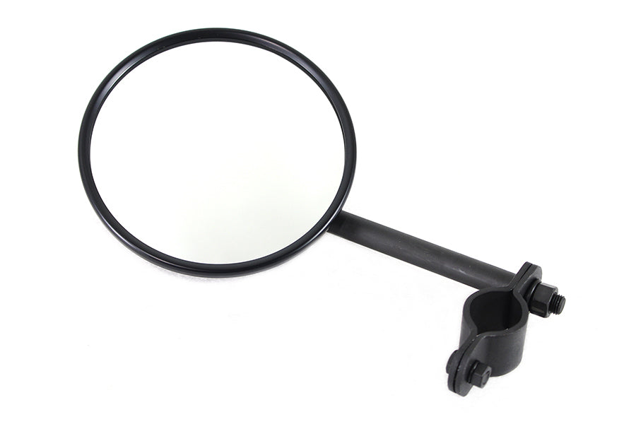 49-1422 - Tall Spring Fork Black 5  Mirror by V-Twin