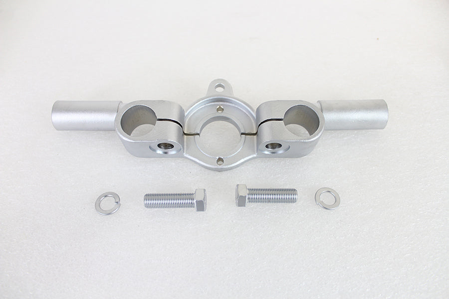 49-1541 - Top Triple Tree Inline Satin Nickel by V-Twin