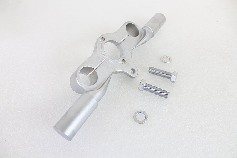 49-1541 - Top Triple Tree Inline Satin Nickel by V-Twin