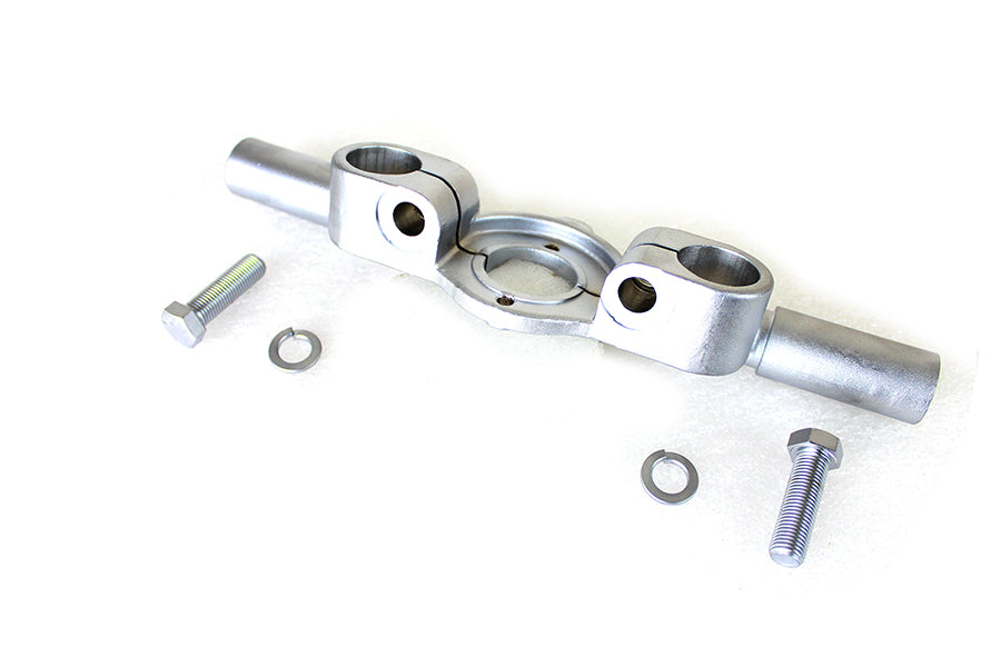 49-1541 - Top Triple Tree Inline Satin Nickel by V-Twin