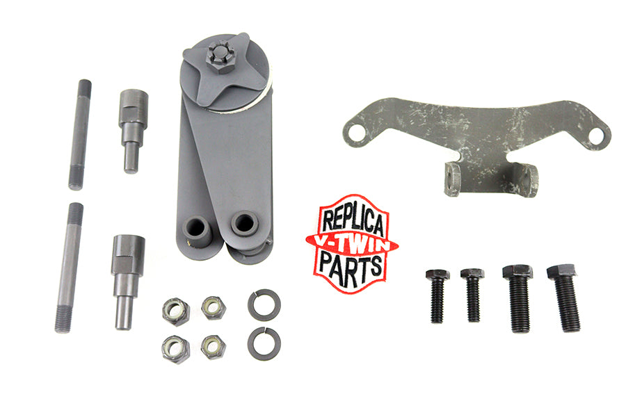 49-1577 - WR Parkerized Spring Fork Scissor Steering Damper Kit by V-Twin