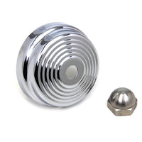 49-1785 - Chrome Spring Fork Damper Cover by V-Twin