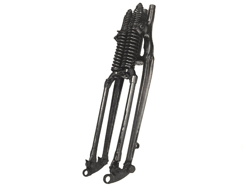 49-1868 - RL 7/8  Spring Fork Assembly Black by V-Twin