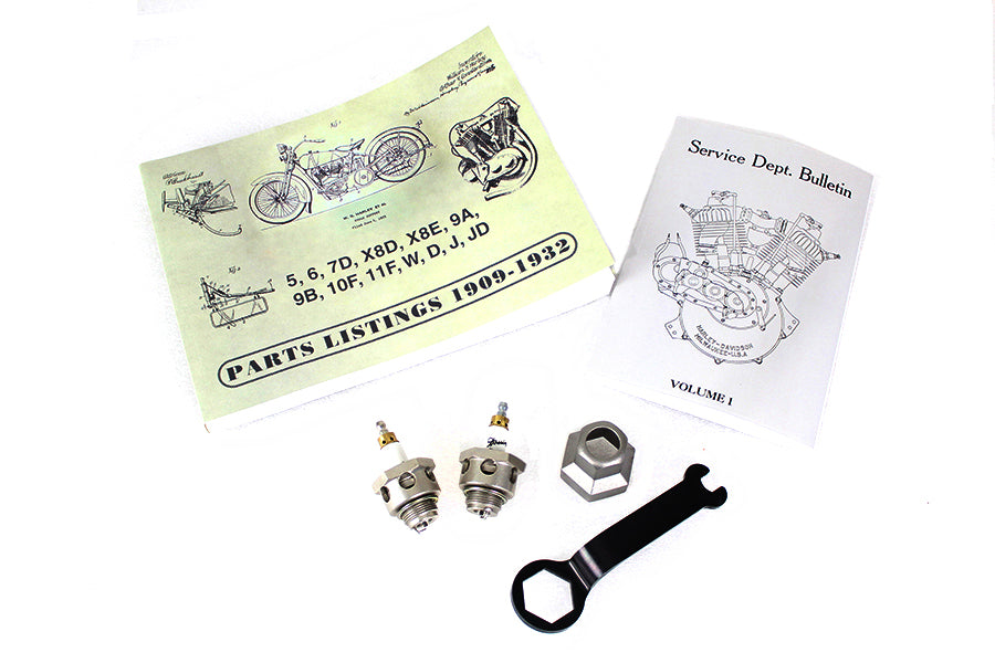 49-1898 - JD Spark Plug & Parts Book Set by V-Twin