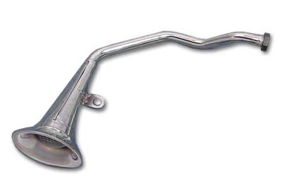 49-1944 - Trumpet Horn Bugle Chrome by V-Twin