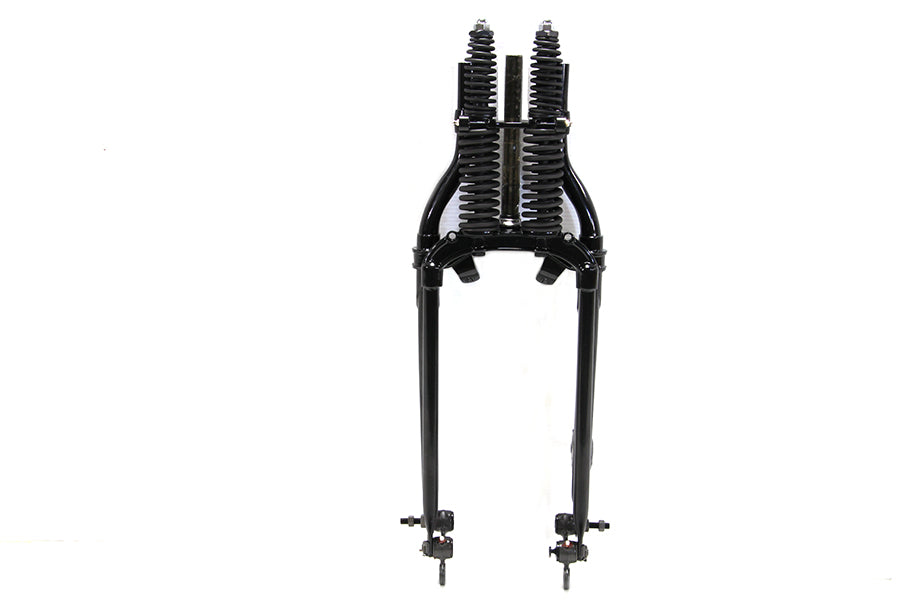 49-2400 - 18  Inline Spring Fork Assembly Black by V-Twin