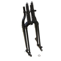 49-2407 - Black 18  Offset Spring Fork Assembly by V-Twin