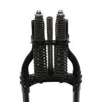 49-2407 - Black 18  Offset Spring Fork Assembly by V-Twin