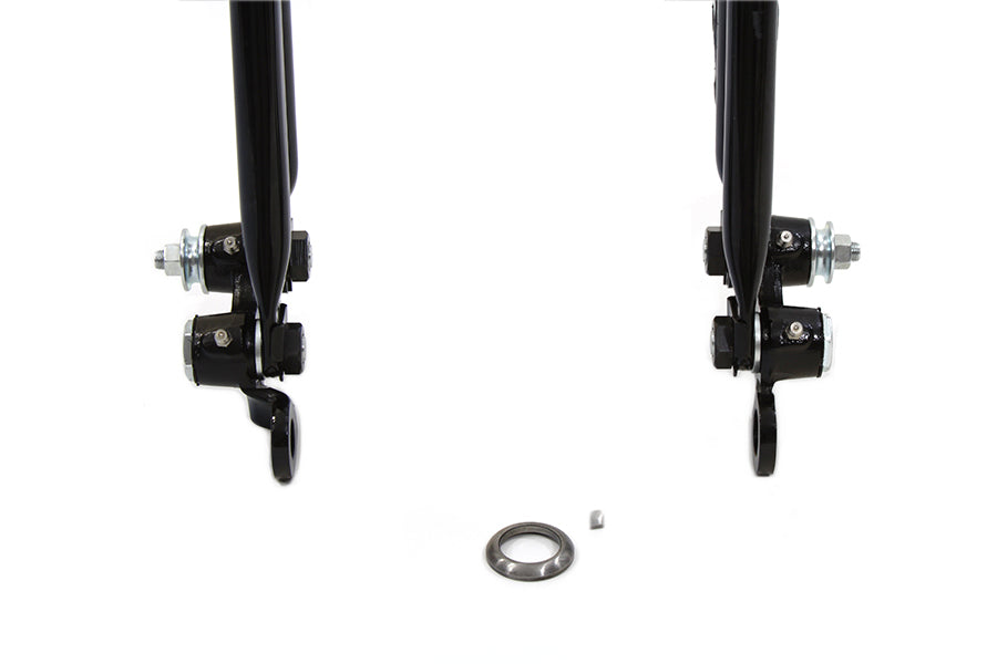 49-2407 - Black 18  Offset Spring Fork Assembly by V-Twin