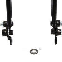 49-2407 - Black 18  Offset Spring Fork Assembly by V-Twin
