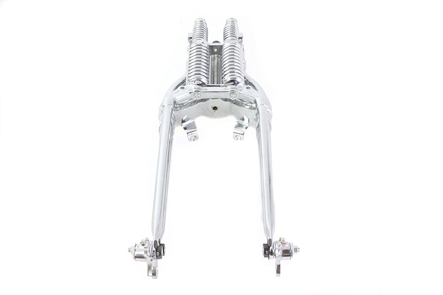 49-2414 - 18 inch Spring Fork Assembly Chrome by V-Twin