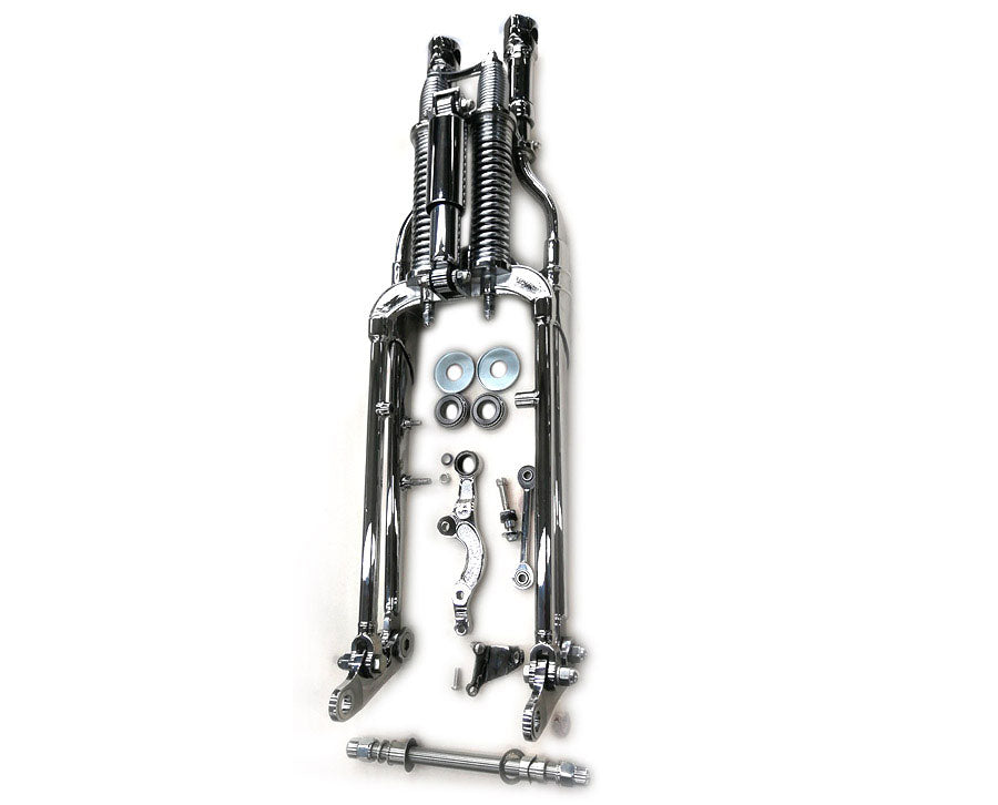 49-2462 - Factory Sample FXSTS Inline Spring Fork Assembly Chrome by V-Twin