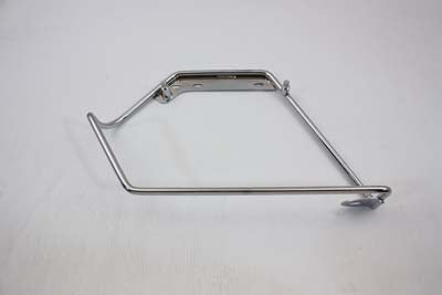 49-2549 - Chrome Saddlebag Left Mount Bracket by V-Twin
