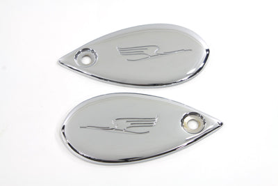 49-2565 - Rocker Cover Set Chrome by Paughco