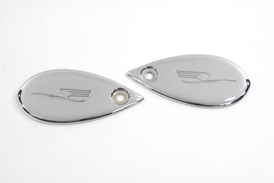 49-2565 - Rocker Cover Set Chrome by Paughco