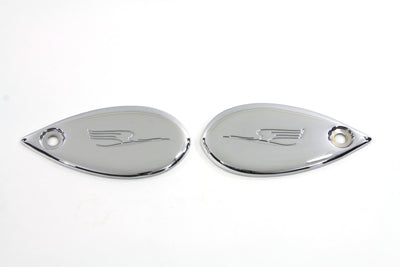 49-2565 - Rocker Cover Set Chrome by Paughco