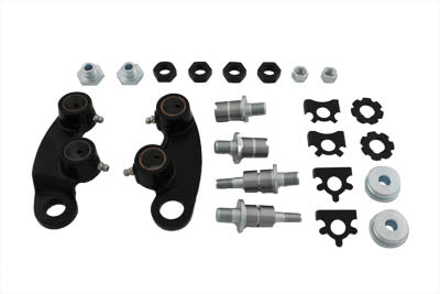49-2582 - 74 Spring Fork Rocker Kit Black by V-Twin
