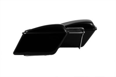 49-2612 - Fiberglass Saddlebag Set Black by V-Twin