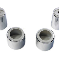 49-2651 - Chrome Spring Fork Spring Cover Set by V-Twin