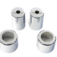 49-2651 - Chrome Spring Fork Spring Cover Set by V-Twin