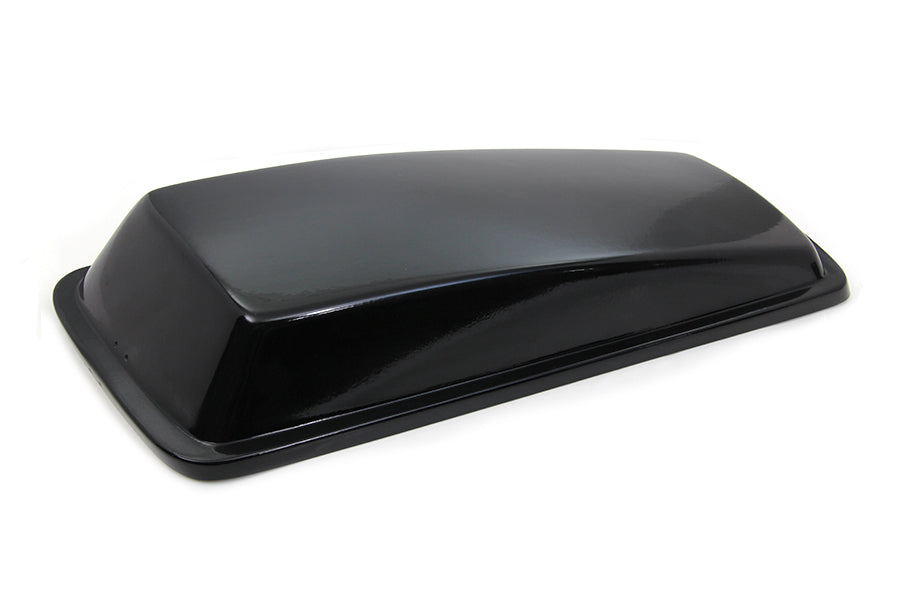 49-2703 - Black Plastic Left Saddlebag Lid by V-Twin