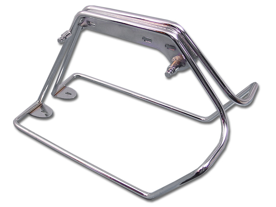 49-2754 - Chrome Saddlebag Mount Bracket Set by V-Twin
