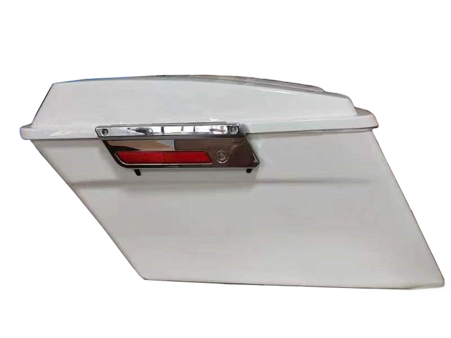 49-2767 - Saddlebag Kit White by V-Twin