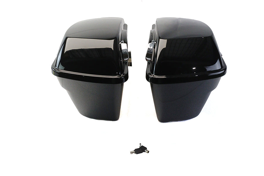 49-2770 - Saddlebag Kit Black by V-Twin