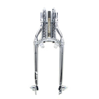 49-2909 - 18  Inline Spring Fork Assembly Chrome by V-Twin