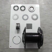 49-3984 - Indian Black Front or Rear Hub by V-Twin