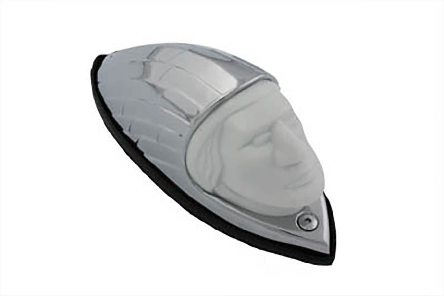 49-4021 - Replica Indian Face Front Fender Lamp by V-Twin