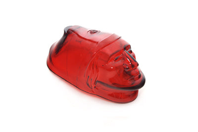 49-4123 - Indian Front Fender Lamp Lens Red by V-Twin