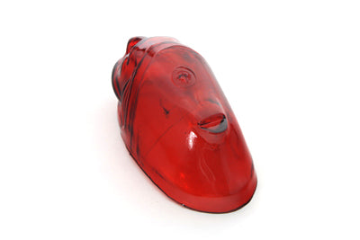 49-4123 - Indian Front Fender Lamp Lens Red by V-Twin