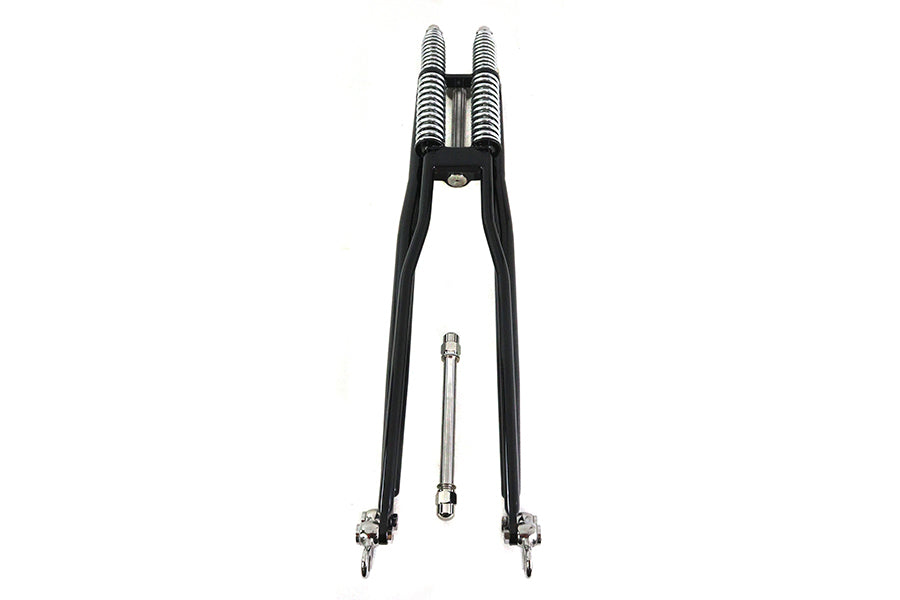 49-8604 - 20 inch Digger Spring Fork Assembly Black by V-Twin