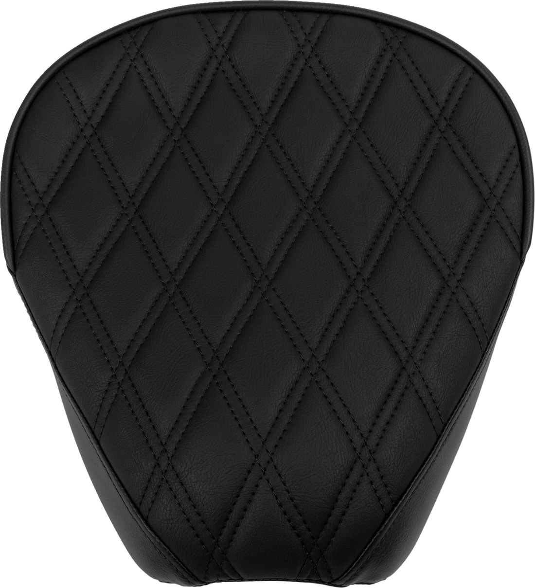 DRAG SPECIALTIES SEATS Rear Solo Seat - Wide - Double Diamond - Black Stitch - FL '97-'23 4698B