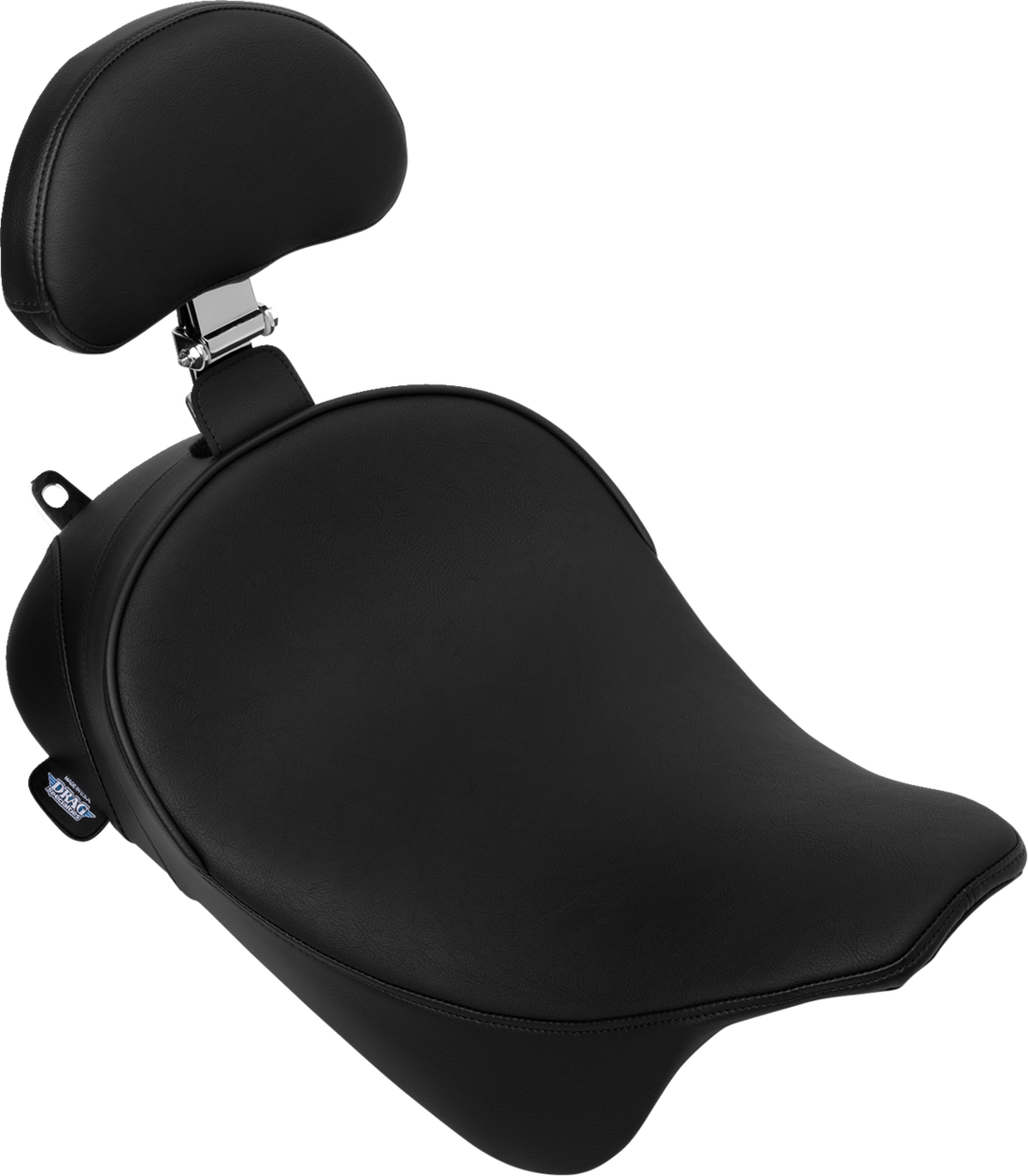DRAG SPECIALTIES SEATS Solo Front Seat - Smooth - w/ Backrest Option - FL '08-'23 4699A