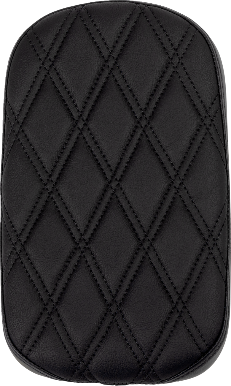 DRAG SPECIALTIES SEATS Rear Solo Seat - Wide - Double Diamond - Black Stitch - FLH/FLT '97-'23 4700B