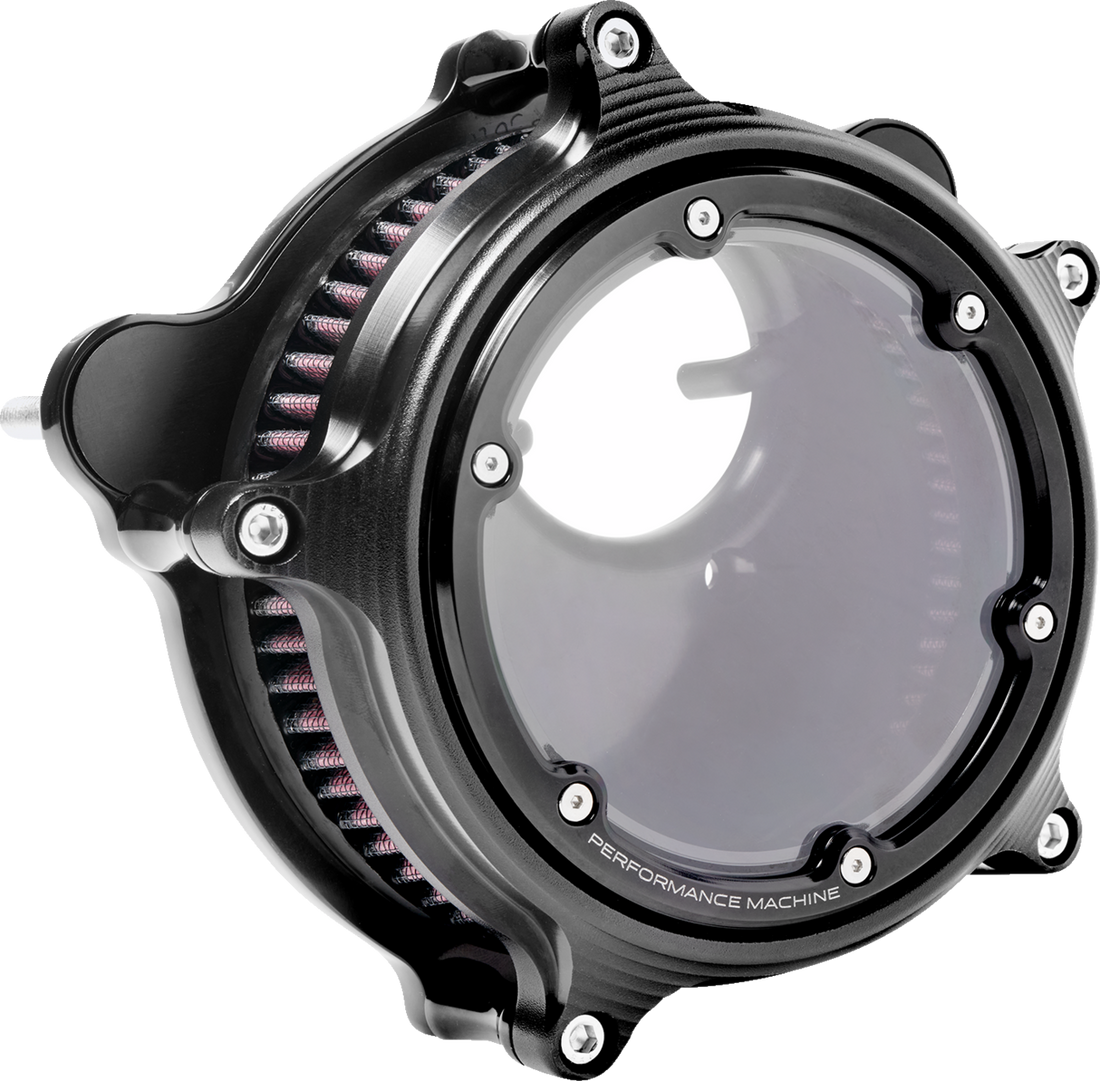 PERFORMANCE MACHINE (PM) Vision Air Cleaner Kit - Black Ops™ 0206-2166-SMB