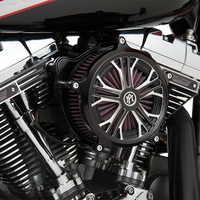PERFORMANCE MACHINE (PM) Super Gas Air Cleaner Kit - Black 0206-2165-B