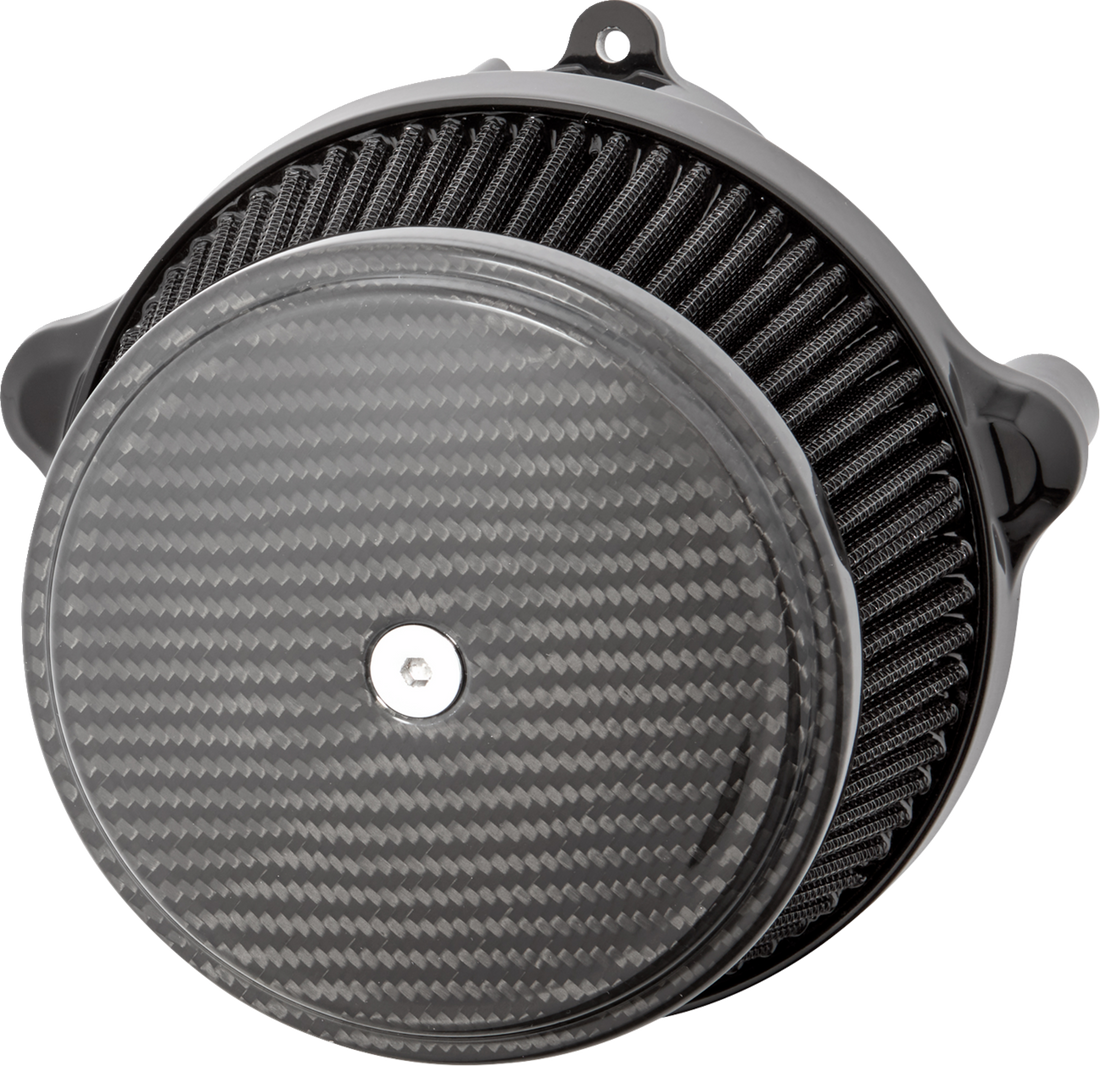 ARLEN NESS Big Sucker™ Stage 1 Air Cleaner Kit with Cover - Carbon - Black 600-311