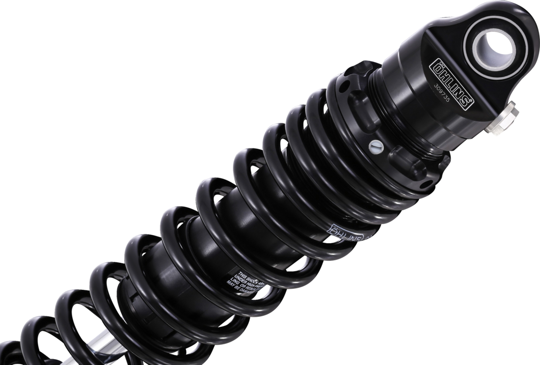 OHLINS Twin Shocks - 12" - Rebound Adjustable - STX36 Blackline (HD776S2) HD 776S2