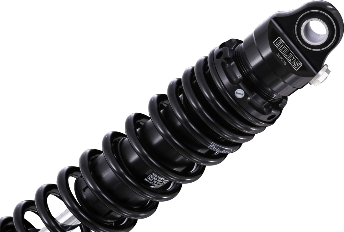 OHLINS Twin Shocks - 12" - Rebound Adjustable - STX36 Blackline (HD776) HD 776
