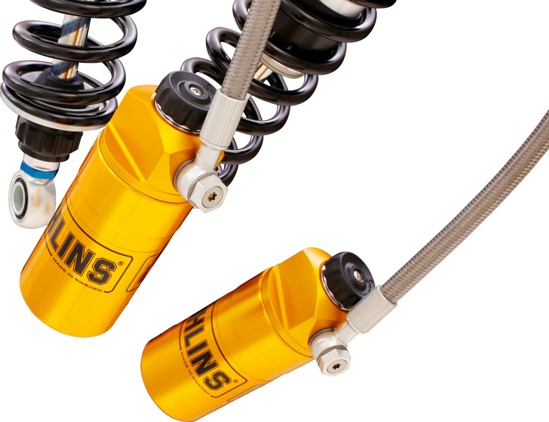 OHLINS Twin Shocks - 13" - Fully Adjustable - STX36 (HD357) HD 357