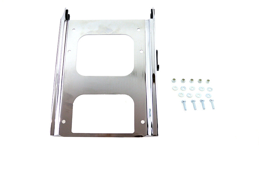 50-0004 - Quick Detach Tour Box Mount Kit Chrome by V-Twin