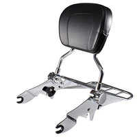 50-0028 - Chrome Sissy Bar and Rack by V-Twin