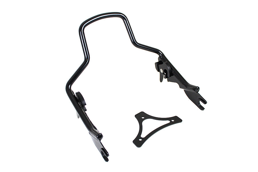 50-0049 - Shorty Detachable Sissy Bar Black by Wyatt Gatling