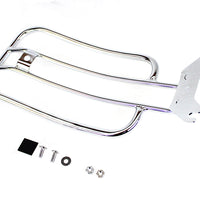 50-0060 - 7  Solo Luggage Rack Chrome by V-Twin